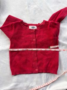 Bundle of 5 Cute Baby Girl Cardigans