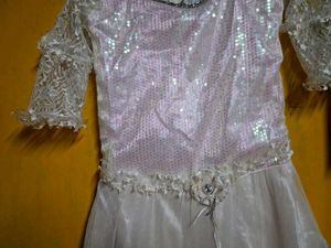 Elegant White Lace Party Dress
