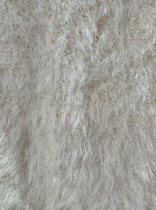 Cream Furry Winter Cardigan