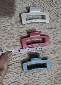 Hair Claw Clips - Set of 3