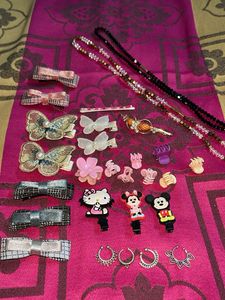 Cute Hair Accessories &amp; Jewelry Lot