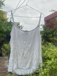 Basic White Camisole Top