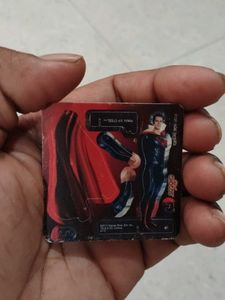Man of Steel Collectible Card 3d buildup