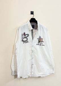 Pierre Cardin White Vintage Sports Shirt