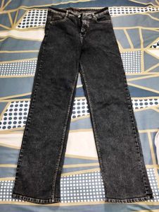 Dark greyish black Wash Denim Jeans