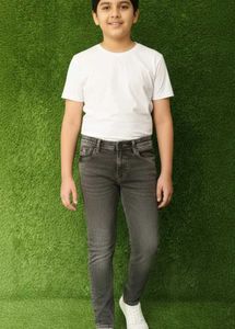 Allen Solly Grey Denim Jeans