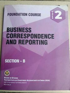 ✨CA Foundation Course Books – Complete book set