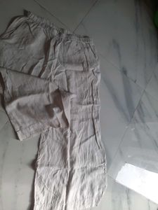 Oversized Linen Blend Shirt &amp; pant
