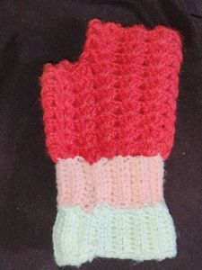Handmade Crochet Fingerless Gloves