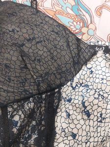 Sheer Lace Trim Top