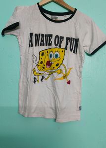 combo (sponge Bob  &amp; designer shirt)