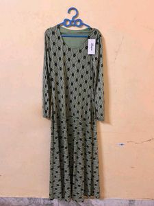 savana Stylish Printed Maxi Dress