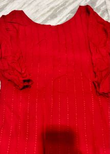 Stunning Red Ethnic Gown
