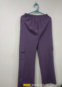 Purple Cargo Pants
