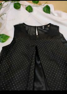 Black Embellished Ethnic dress