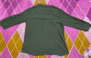 Stylish Women's Olive Green Top