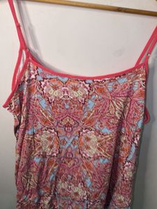 Boho Paisley Print Cami Top