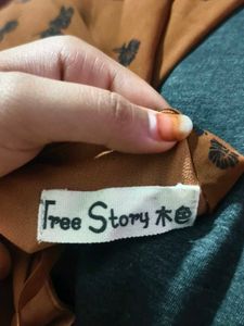 Y2K BROWN DRESS
