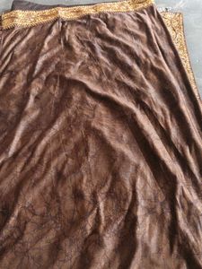 Beautiful Brown Saree