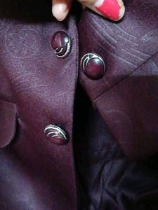 Burgundy Suit Set