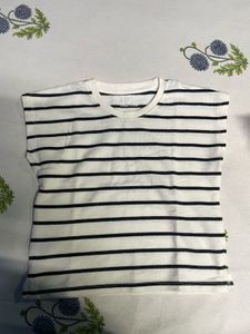 Striped Cap Sleeve Top