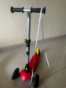 Red 3-Wheel Scooter for Kids