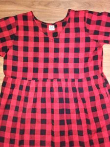 2 Pocket Red &amp; Black Checkered