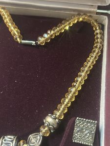 Elegant Beaded Necklace &amp; Earring Set