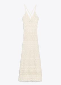 Bohemian Crochet Maxi Dress