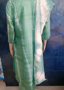 Silk Blend Kurti Set