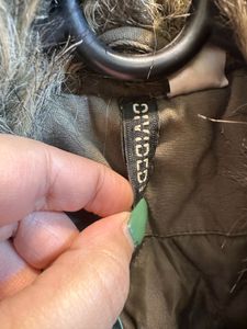 H&amp;M Jacket Coat Divided H&amp;M Hunter Green Hooded Ja