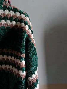 Cozy Striped Knit Sweater
