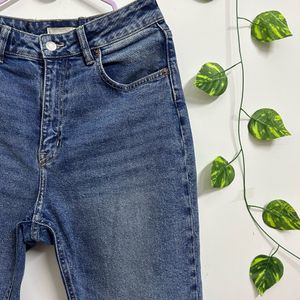 Blue Mom Fit Jeans