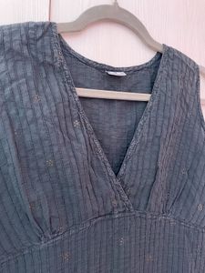 Sleeveless V-Neck Top