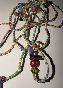 Y2k style Colorful Beaded Bracelet cum necklace