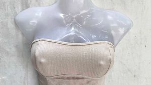 BEIGE TUBE TOP