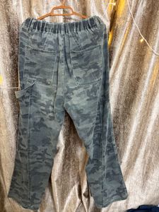 Camouflage Denim Pants