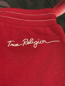 True Religion Red Sweatpants