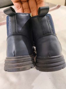Stylish Blue Ankle Boots