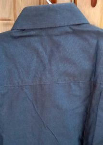 Men's Dark Blue Formal Shirt regular fit