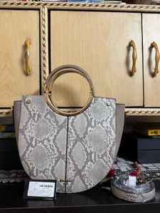 DUNE LONDON Delsiee Di Large Satchel With Flaw