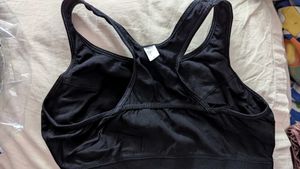 Black Sports Bra