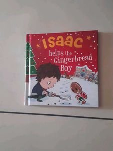Isaac Helps the Gingerbread Boy Book _ hardcover