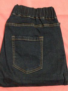 Classic Dark Wash Denim Jeans