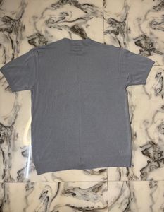 Classic Blue Knit T-Shirt