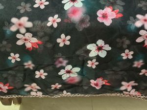 Beautiful Floral Print Duppata