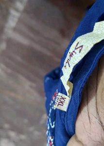 xxl Blue Printed Kurta