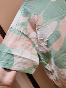 Camouflage Print Oversized T-Shirt