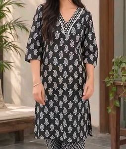 Elegant Lavender Kurta Set with Dupatta