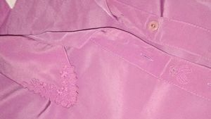 pink short shirt
